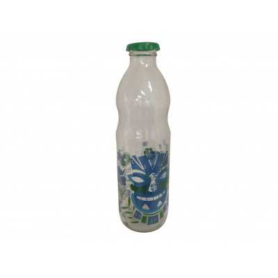 BOTELLA VID. DECO MASK C/TAPA 1LTS