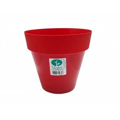  MACETA JOSEPHINE 16CM ROJA