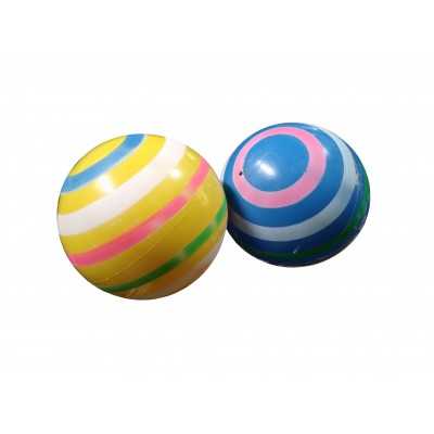 PELOTA PLAST. DECORADA SURT. 22 CM