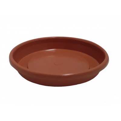 PLATO P/MACETA 20CM BARRO