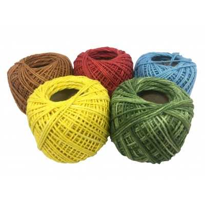 HILO ALGODON PULIDO MONOCOLOR Nº 05 40 MTS (COLORES SURT)