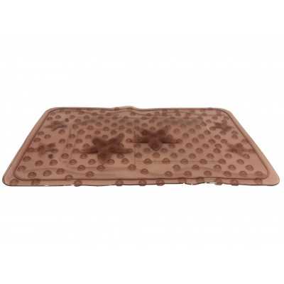 ALFOMBRA ANTIDESLIZANTE PVC ESTRELLA 35X55 CM