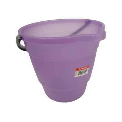 BALDE PLAST. TRASLUCIDO 10 LTS