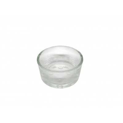 PORTA VELA VIDRIO SIMPLE 4.5 CM