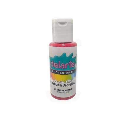 PINTURA ACRIL. ROJO CADMIO POTE 50 GR