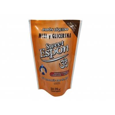 JABON LIQUIDO DOY PACK MIEL Y GLICERINA 310ML