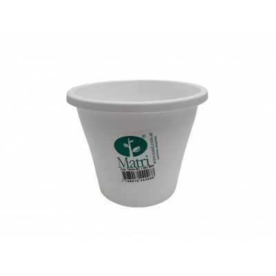 MACETA IVANA 10 CM BLANCA