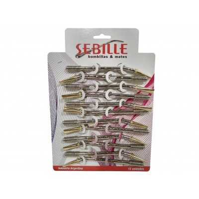 BOMBILLA CURVA LARGA C/VIROLA COCO RESORTE