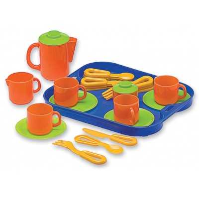 JUEGO DE TE EN BANDEJA 24 PZAS (500)
