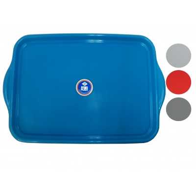 BANDEJA PLAST. RECT. 12.4X18 "