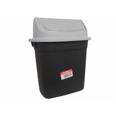 CESTO P/RESIDUOS 6 LT. T/VAIVEN RECTANGULAR