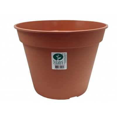 MACETA COMUN 24CM BARRO