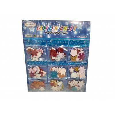  ADORNITOS GOMA EVA BRILLANTE