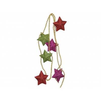  CADENITA 1.00 MTS. C/ESTRELLAS Y PERLITAS