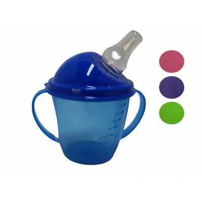 VASO PLAST. SORBITO MEDIDA C/TETINA