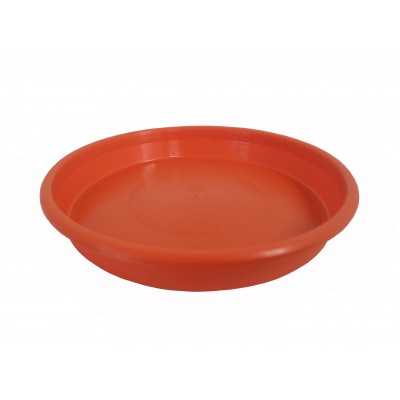 PLATO P/MACETA 18 CM NARANJA
