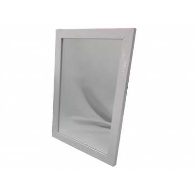 ESPEJO PARED RECT. MAD. 20 X 30 CM MOLD. PLANA 22 CM COLOR