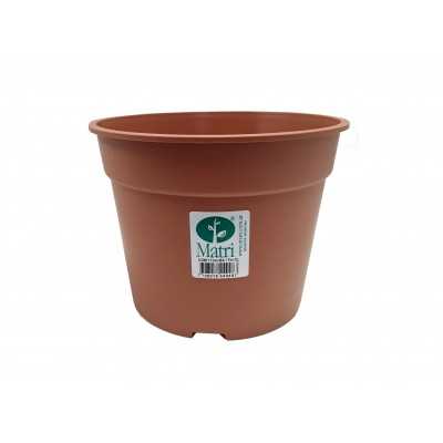 MACETA COMUN 17CM BARRO