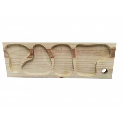 TABLA COPETINERA MAD. 15X40 CM