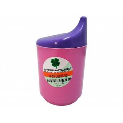  VASO PLAST. SORBITO C/TAPA LISO