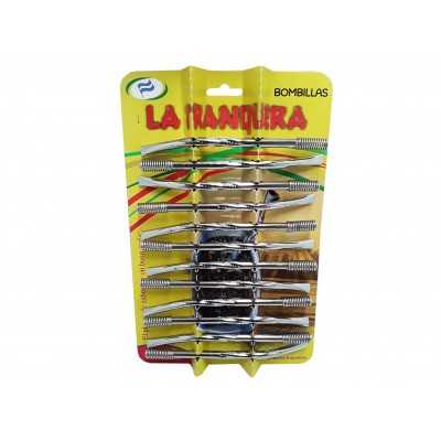 BOMBILLA CURVA LARGA COCO RESORTE