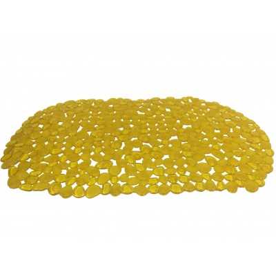 ALFOMBRA ANTIDESLIZANTE PVC PIEDRAS 35X55 CM