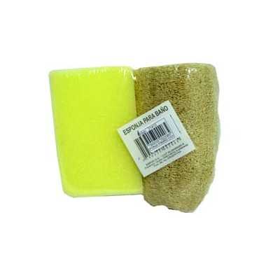 ESPONJA P/BAÑO C/VEGETAL CHICA