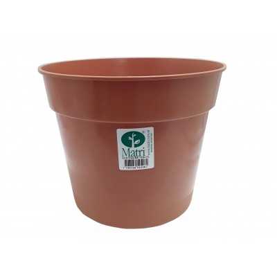 MACETA ECONOMICA 21CM BARRO