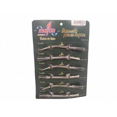 BOMBILLA CURVA LARGA COCO ESTRIBO DESARMABLE