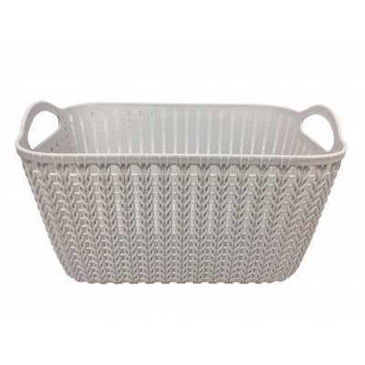 CANASTO PLAST. (SIMRAT) C/MANIJAS 30X20X16CM