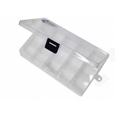  CAJA PLAST. ORGANIZADORA 15 DIV. MOVIBLES 17.4X9.8X2.2CM