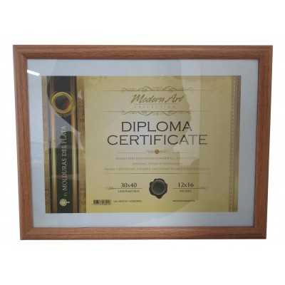 P/DIPLOMA MAD. 30X40 CM 1/2 CAÑA