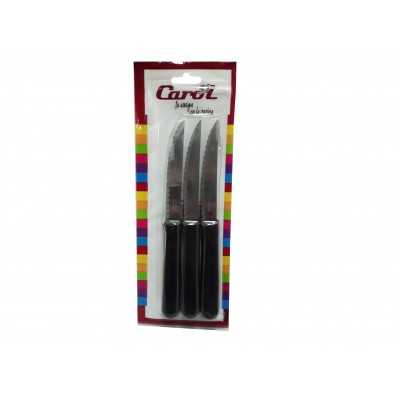 CUCHILLO M/PLAST.CAROL PACK X 6