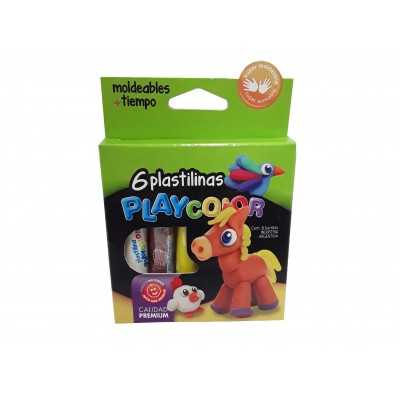 PLASTILINA E/TUBO X 6