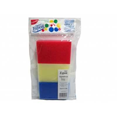 ESPONJA P/BAÑO X 3