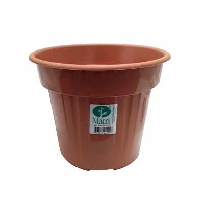 MACETA PAULA 20CM BARRO