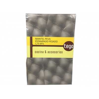  MANTEL PEVA ESTAMP. REDONDO PESADO  1.750 MTS