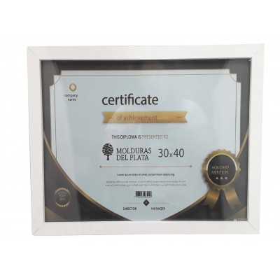 P/DIPLOMA MAD. 30X40 CM MOLD. LAMINADA