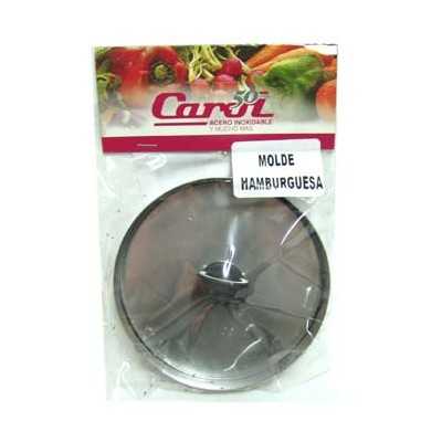 MOLDE P/HAMBURGUESAS ACERO INOXIDABLE