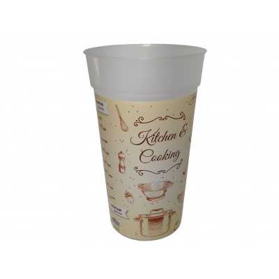 VASO PLAST. MEDIDOR 750 ML