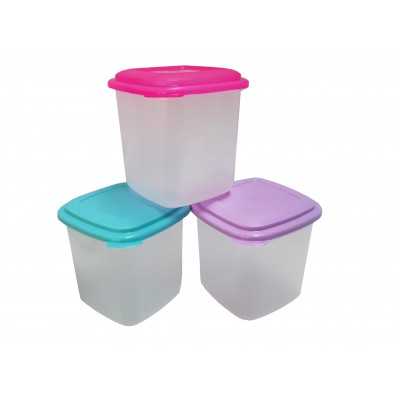 HERMETICO MED. CUAD. 1 LTS