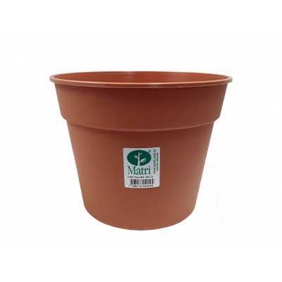 MACETA COMUN 19CM BARRO